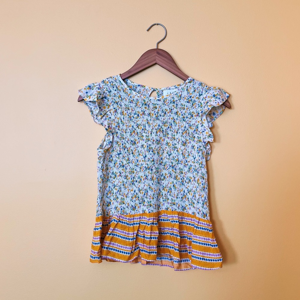 NWT Boutique Floral Blouse